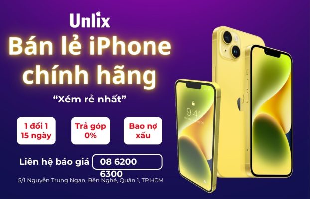 Cửa hàng bán lẻ iPhone chính hãng - Unlix