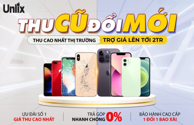 Dịch vụ thu cũ đổi mới iPhone