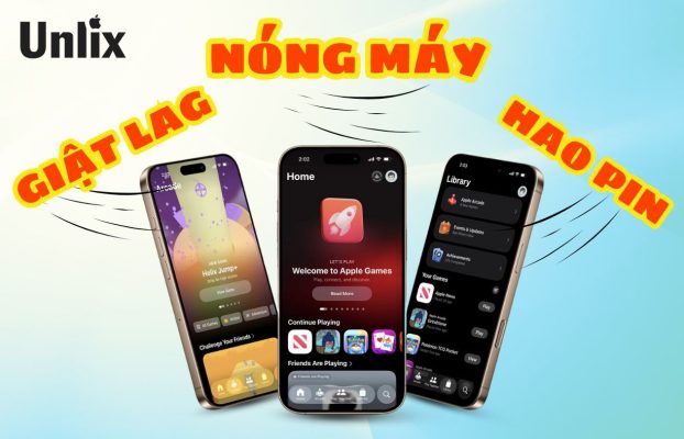 Cập nhật iOS 26 bị nóng máy
