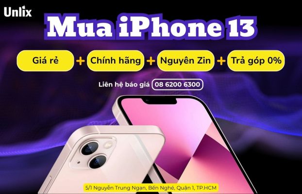 Mua iPhone chính hãng, giá rẻ tại Unlix