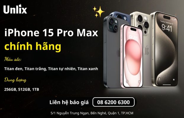 iPhone 15 Pro Max chính hãng