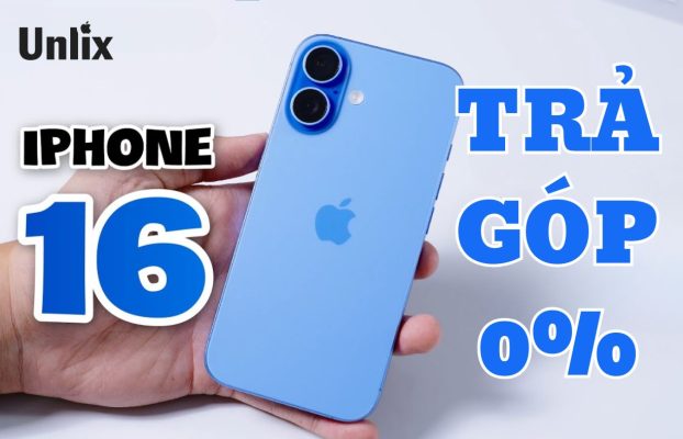 iPhone 16 trả góp 0% TPHCM