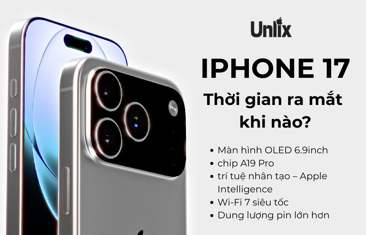 iphone 17 ra mắt khi nào?