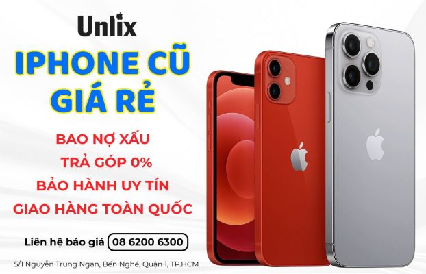 Mua iPhone cũ giá rẻ tại Unlix