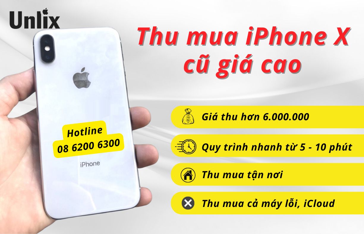Thu mua iPhone X cũ giá cao tại TP.HCM