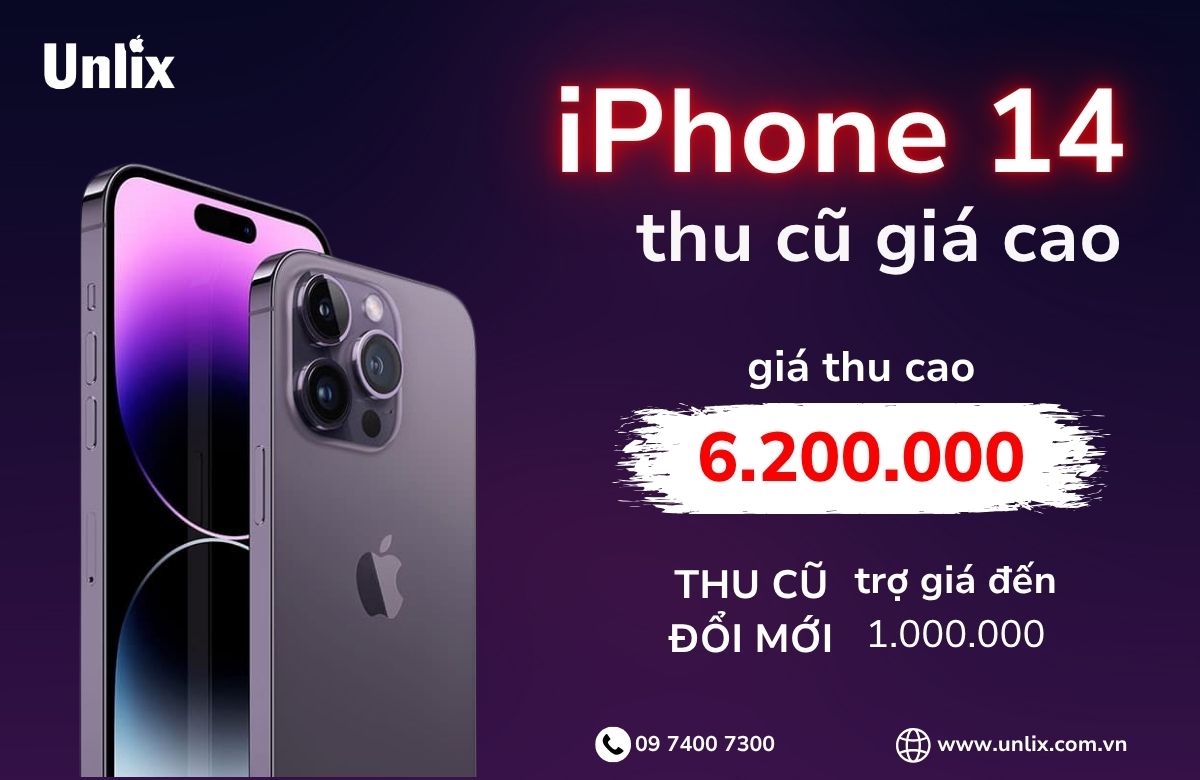 Thu mua iPhone 14 cũ giá cao tại TPHCM – Định giá nhanh, tiền liền tay