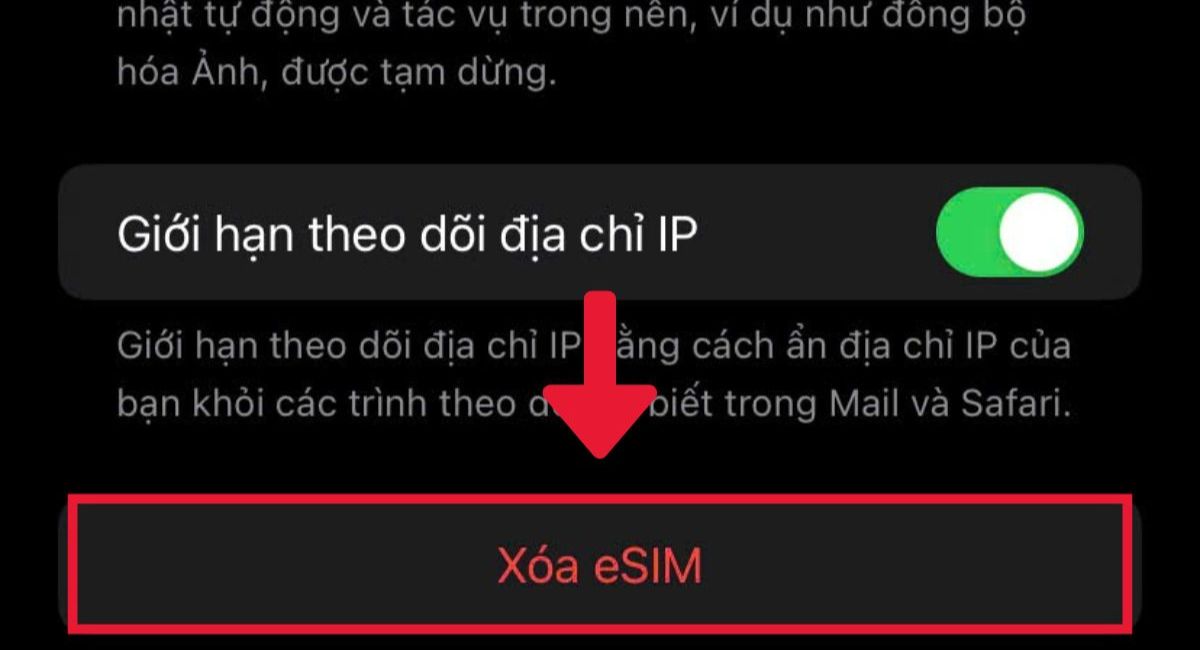 Chọn xóa gói cước di động