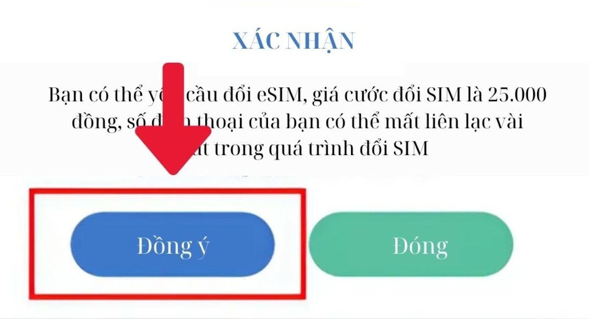 Gửi yêu cầu mã OTP mới từ MobiFone