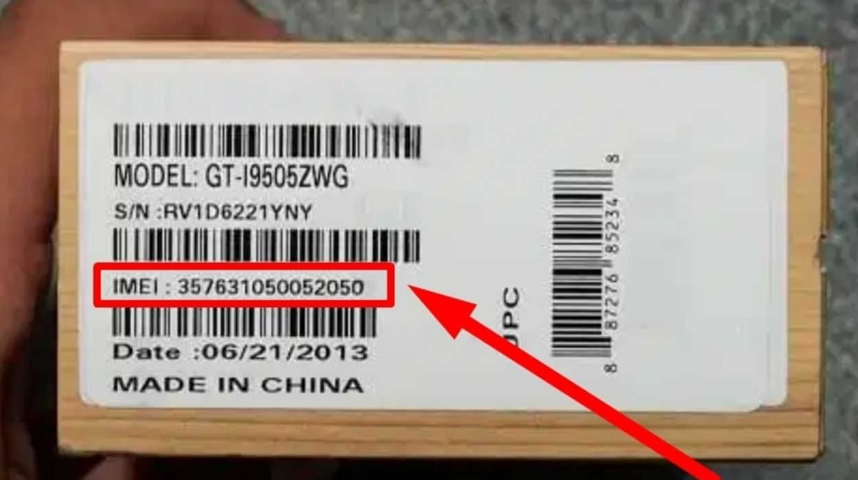 Xem trên vỏ hộp điện thoại