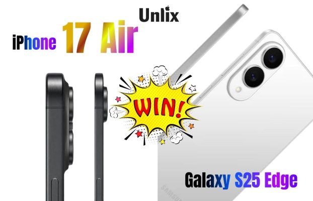 iPhone 17 Air vượt mặt Galaxy S25 Edge dễ dàng