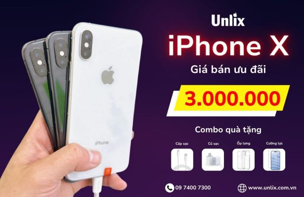 iPhone X giá bao nhiêu? máy đẹp keng 99%, giá xém rẻ nhất thị trường