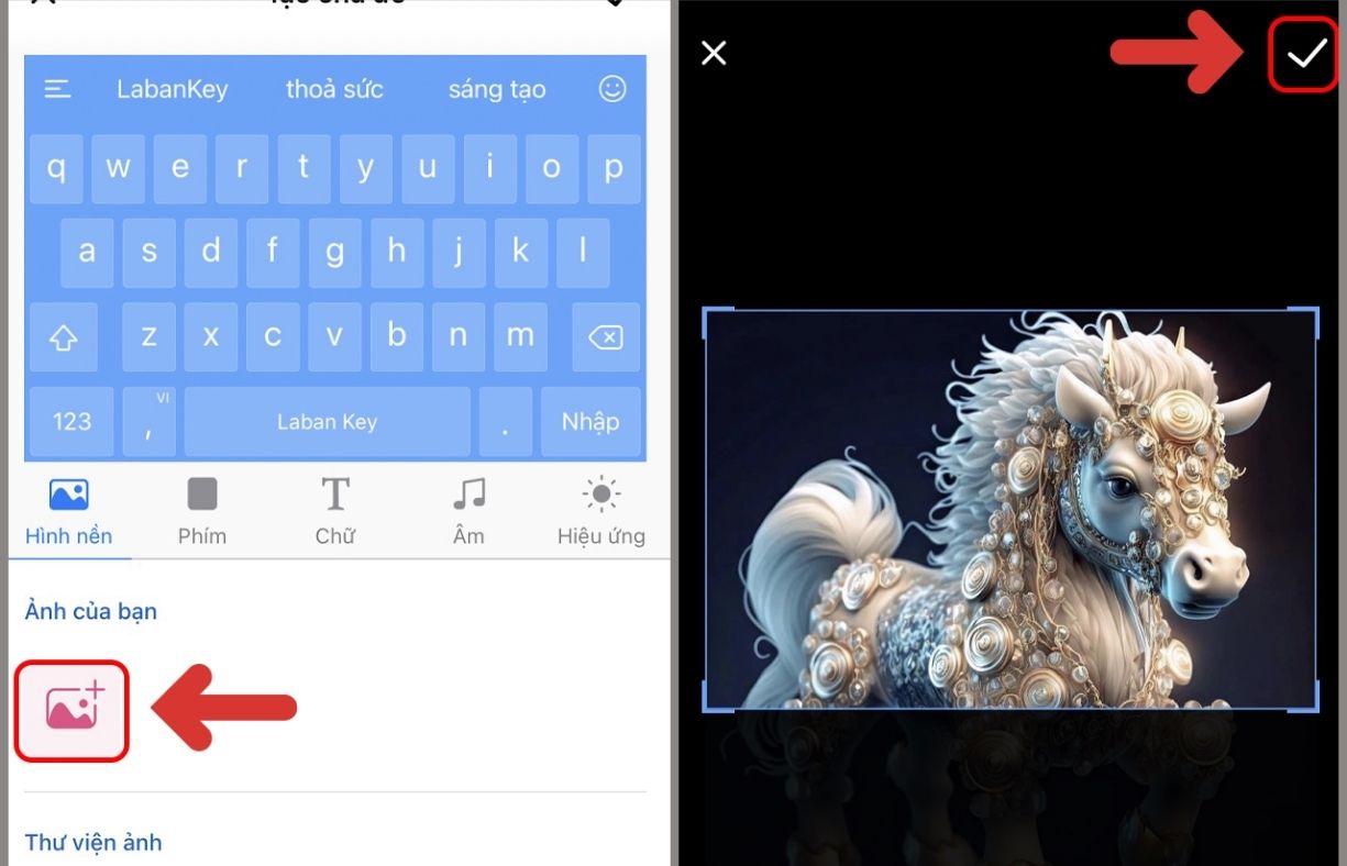 Chọn Cho phép → nhập mật khẩu iCloud mới và xác nhận