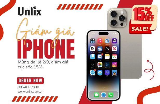 Giảm giá iPhone đại lễ 2/9 – Mua iPhone chính hãng giá rẻ nhất trong năm