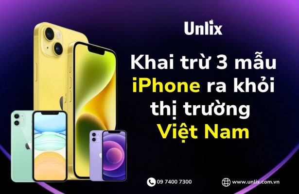 Khai trừ 3 mẫu iPhone ra khỏi thị trường Việt Nam