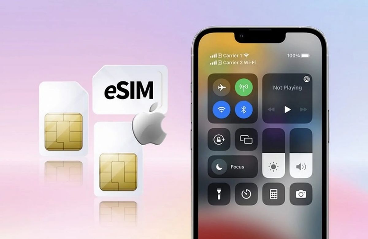 eSIM dùng trên iPhone