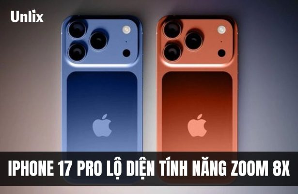 iPhone 17 Pro lộ diện tính năng zoom 8X