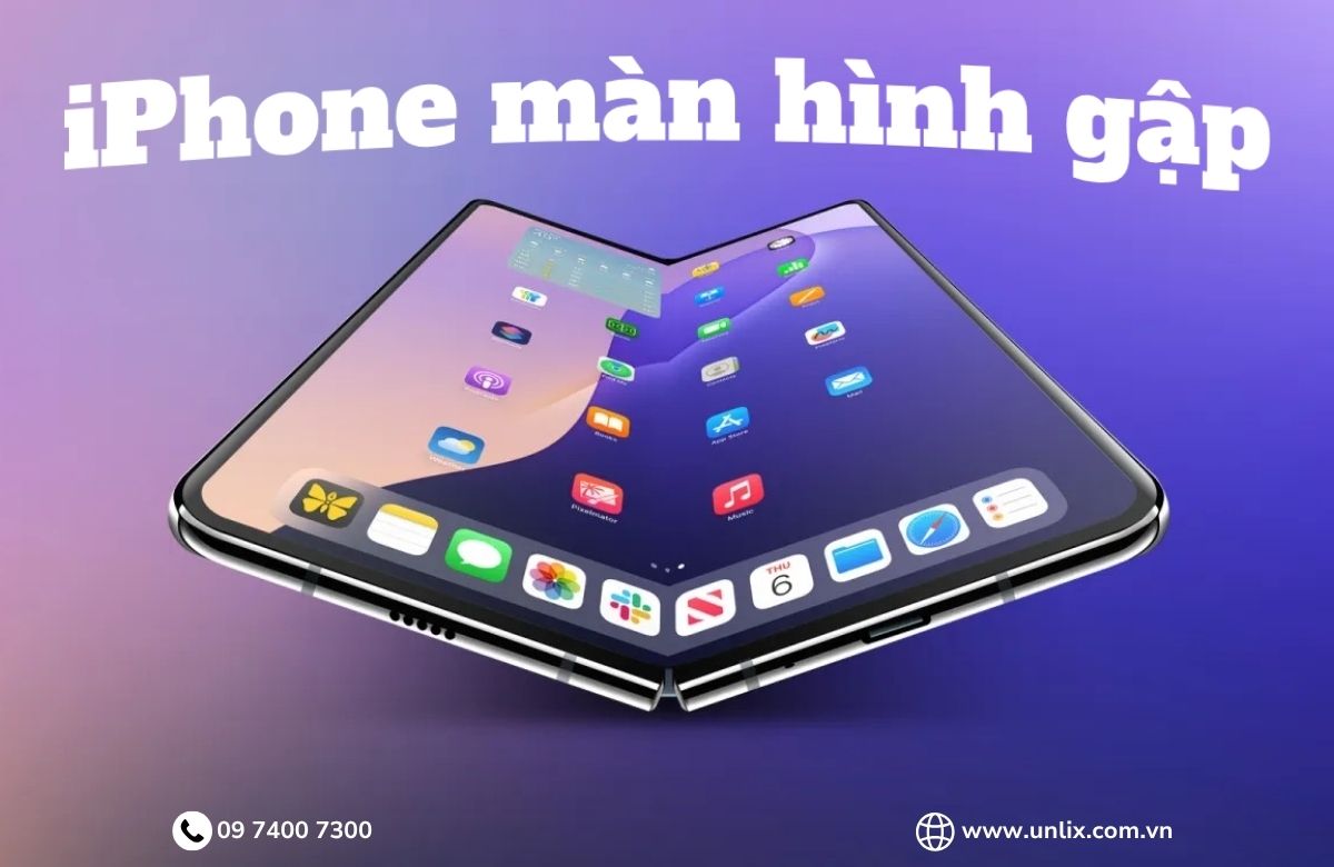 Chiếc iPhone màn hình gập tạo cơn sốt cho người dùng iPhone