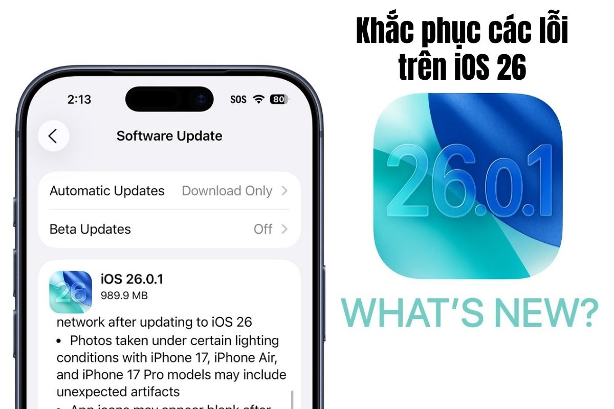 Apple sắp phát hành iOS 26.0.1 khắc phục các lỗi trên iOS 26 - Unlix