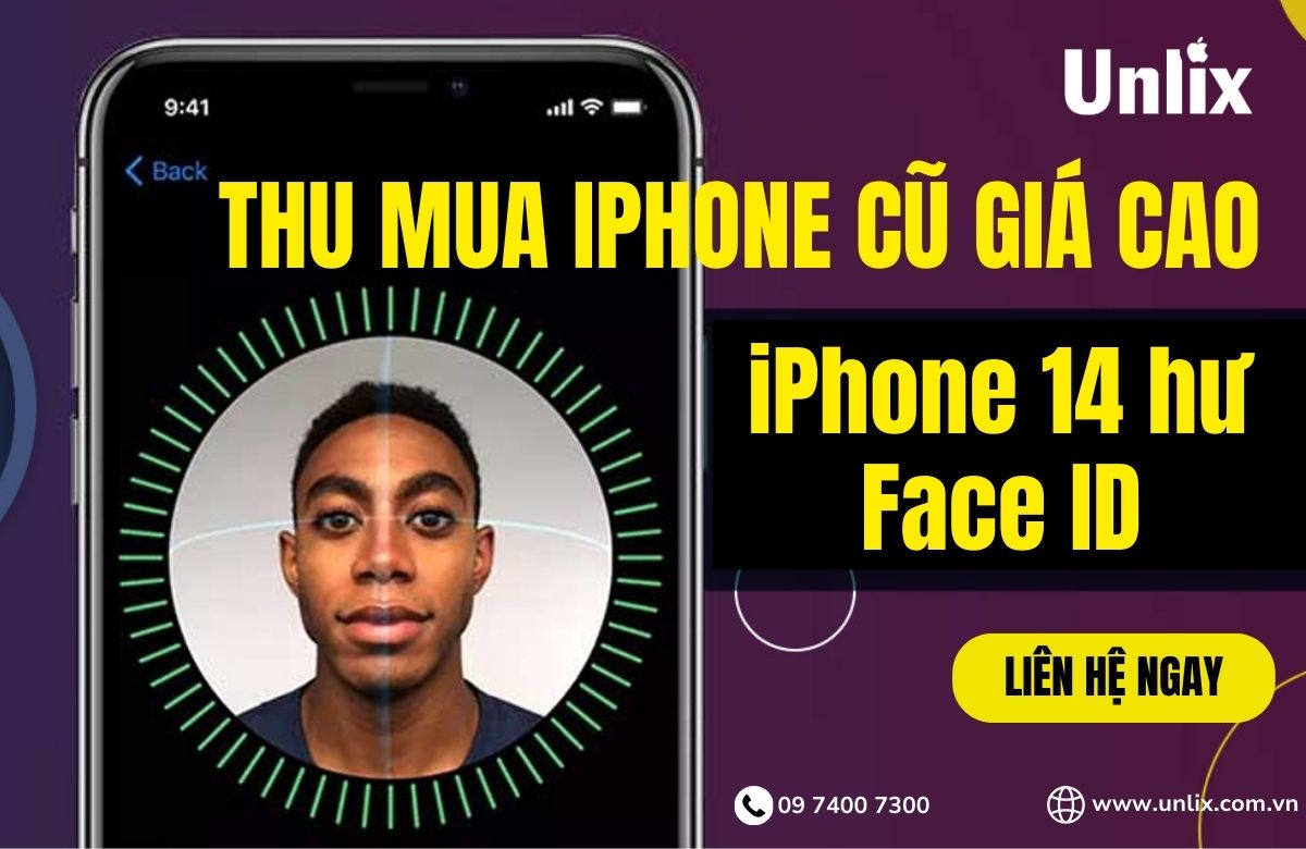 iPhone 14 hư Face ID