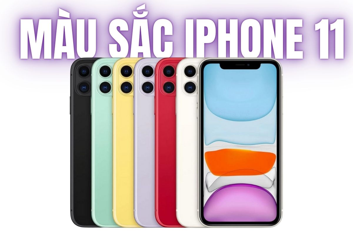 iPhone 11 có mấy màu? Khám phá 6 gam màu cá tính và ý nghĩa độc đáo