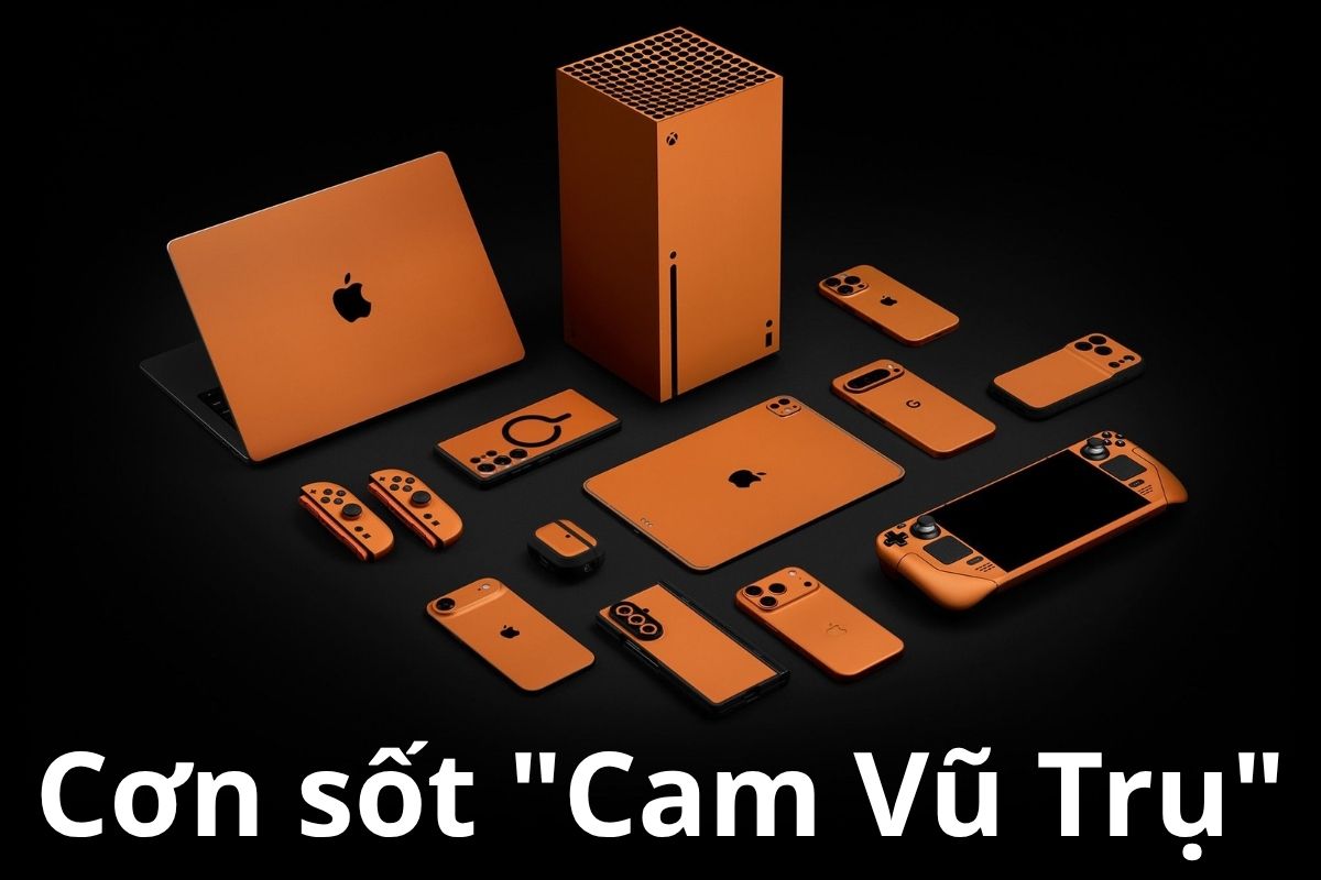 Cơn Sốt "Cam Vũ Trụ" đã lan sang MacBook, iPad với màn "Cosplay" iPhone 17 Pro Max