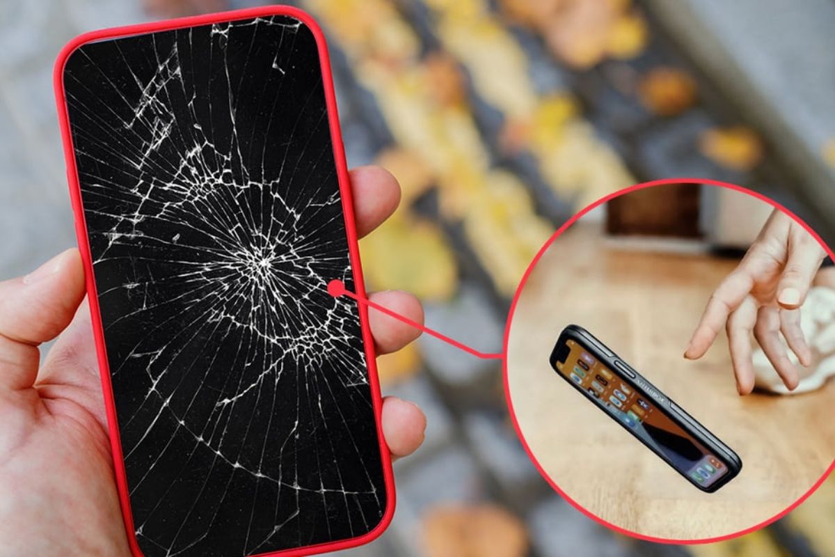 iPhone bị vỡ màn hình