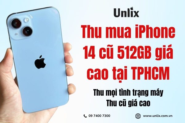 Thu mua iPhone 14 cũ 512GB giá cao tại TPHCM
