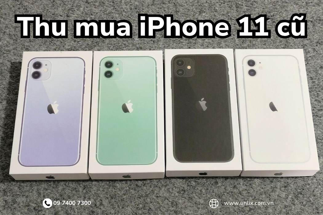 Thu mua iPhone 11 cũ 128GB giá cao nhất TPHCM