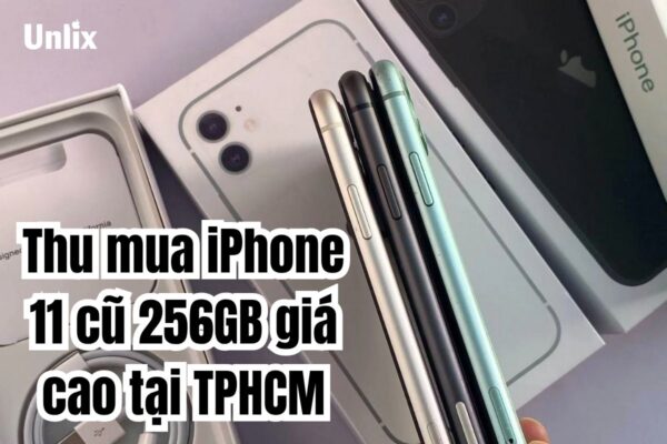 Dịch vụ thu mua iPhone 11 cũ 256GB giá cao tại TPHCM