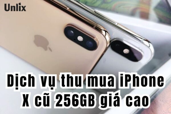 Dịch vụ thu mua iPhone X cũ 256GB giá cao, nhanh chóng tại TPHCM