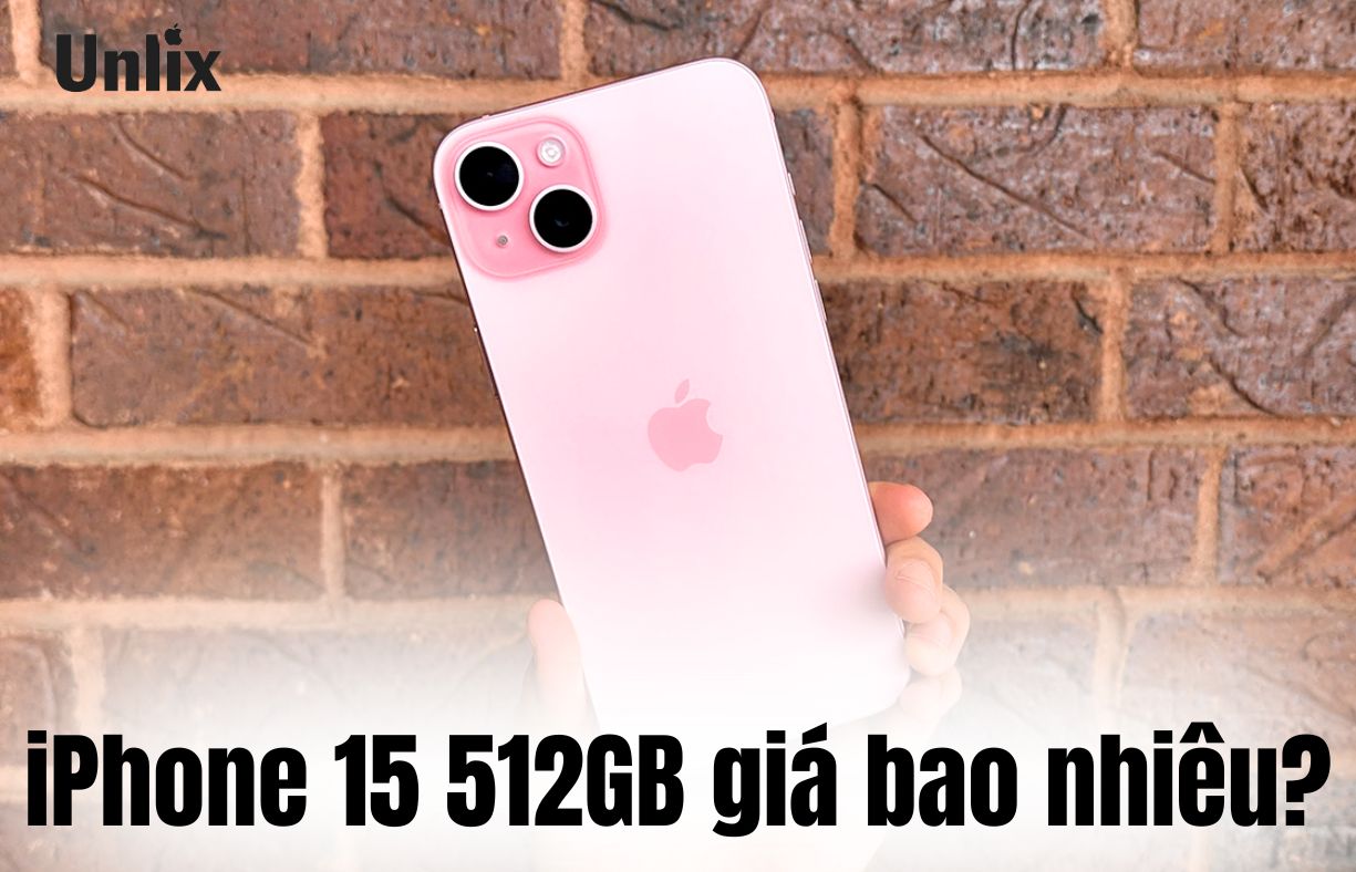 iPhone 15 512GB giá bao nhiêu?