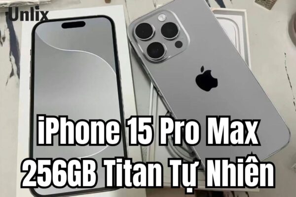 iPhone 15 Pro Max 256GB Titan Tự Nhiên