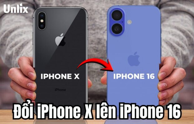 Đổi iPhone X lên iPhone 16 trả góp 0 đồng