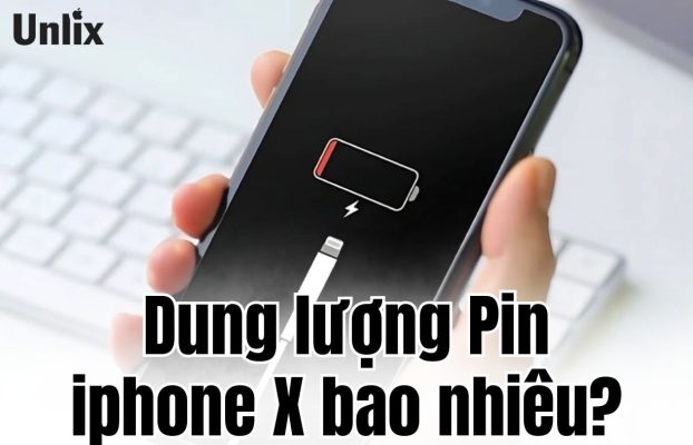 Dung lượng Pin iphone X bao nhiêu?