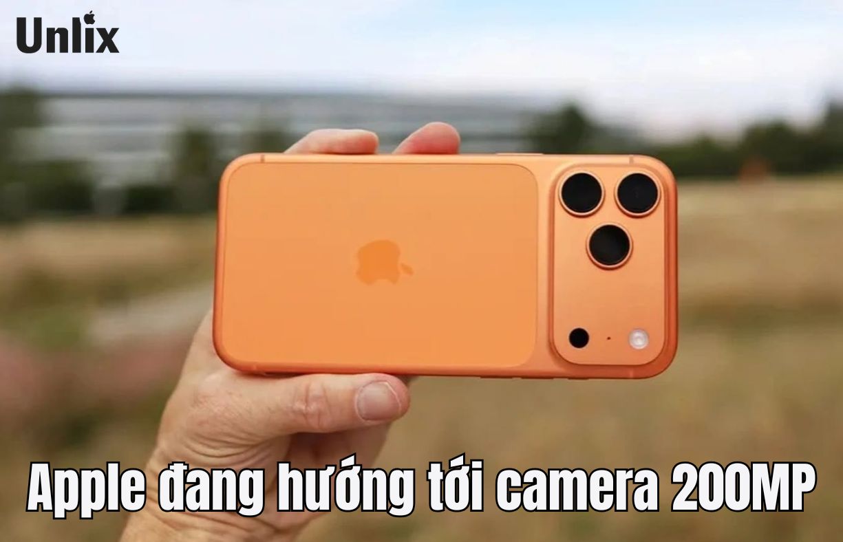 Apple đang hướng tới mục tiêu camera 200MP sau kỷ nguyên 48MP
