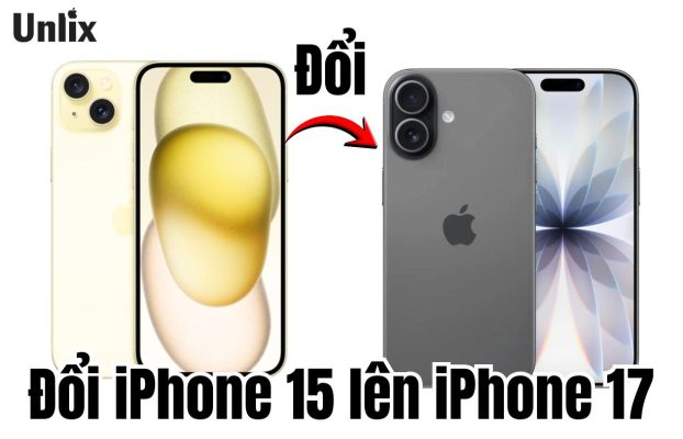 Địa chỉ đổi iPhone 15 lên iPhone 17 giá tốt nhất, uy tín tại TP.HCM