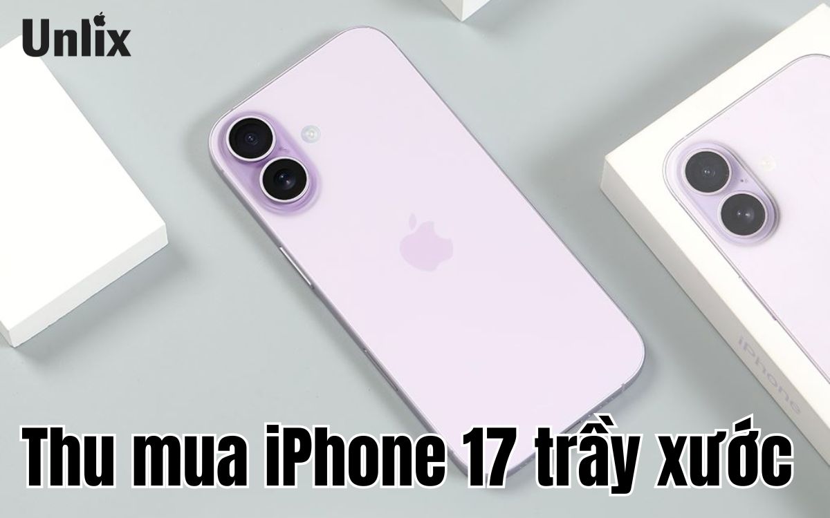 Thu mua iPhone 17 trầy xước giá cao, uy tín tại TPHCM