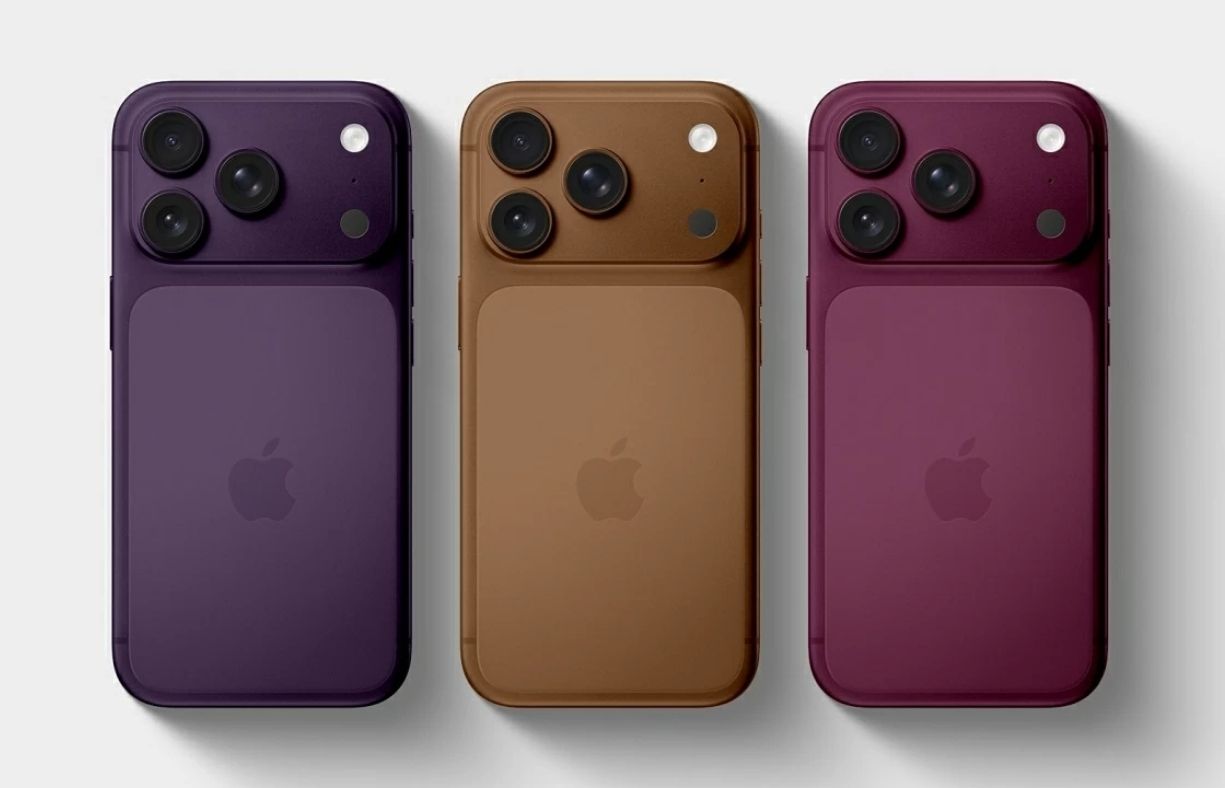 Bộ màu dự kiến có trên iPhone 18