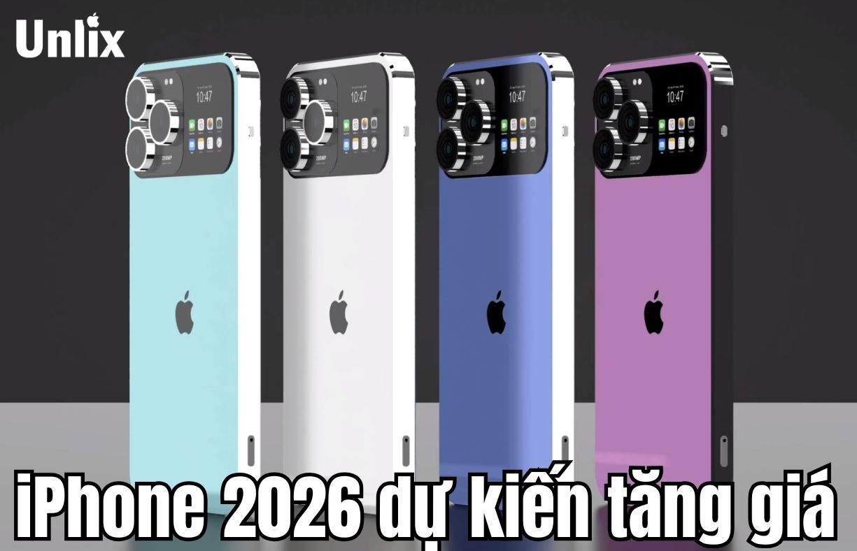 iPhone 2026 dự kiến tăng giá do chi phí linh kiện leo thang