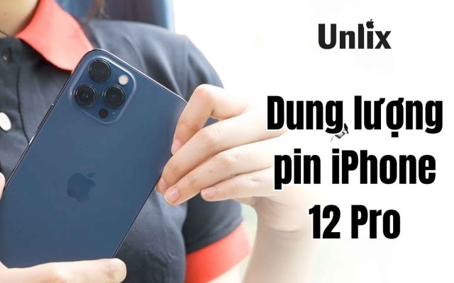 Đánh giá thực tế dung lượng pin iPhone 12 Pro