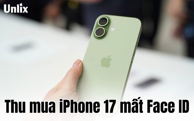 Thu mua iPhone 17 mất Face ID giá cao nhất TPHCM