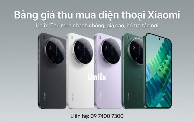 Bảng giá thu mua điện thoại Xiaomi mới nhất