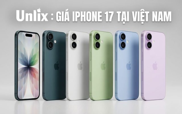 Giá iPhone 17 tại Việt Nam mới nhất năm 2026