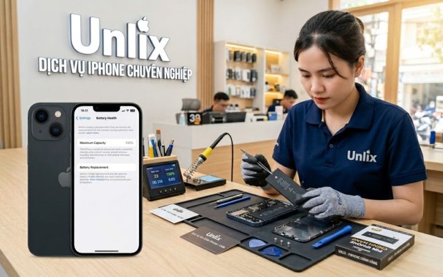 Thay pin iPhone chính hãng, lấy liền trong 30 phút