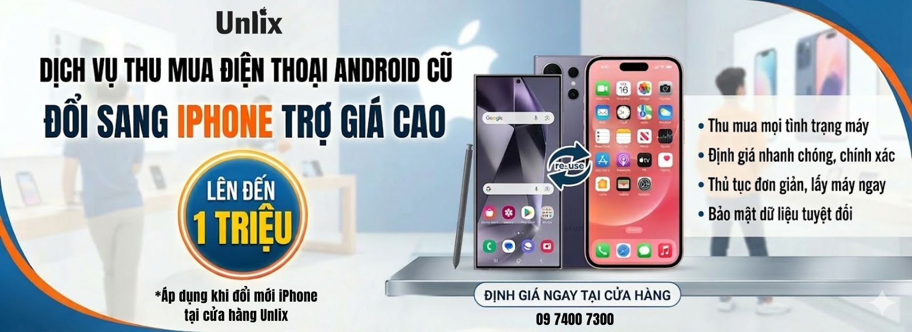 Thu mua điện thoại Android Samsung/Xiaomi/Oppo giá cao