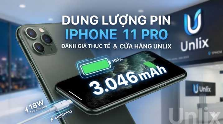 Đánh giá chi tiết dung lượng pin iPhone 11 Pro