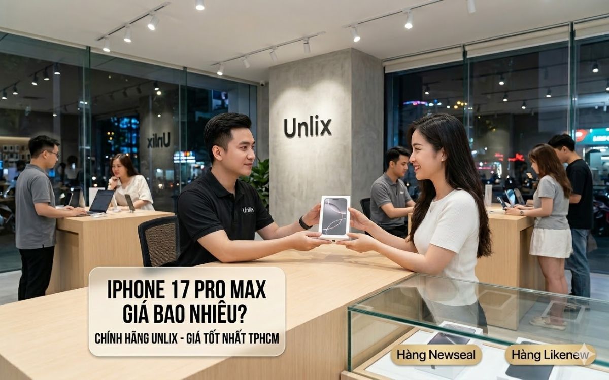 Nhân viên hỗ trợ tư vấn báo giá máy chi tiết từng mẫu iPhone 17 Pro Max cho khách hàng