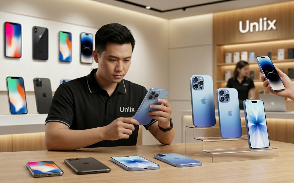 Từng chiếc iPhone 17 bán tại Unlix đều được đội ngũ tuyển chọn và kiểm tra kỹ lưỡng trước khi đưa lên kệ bán