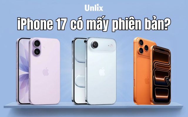 iPhone 17 có mấy phiên bản?