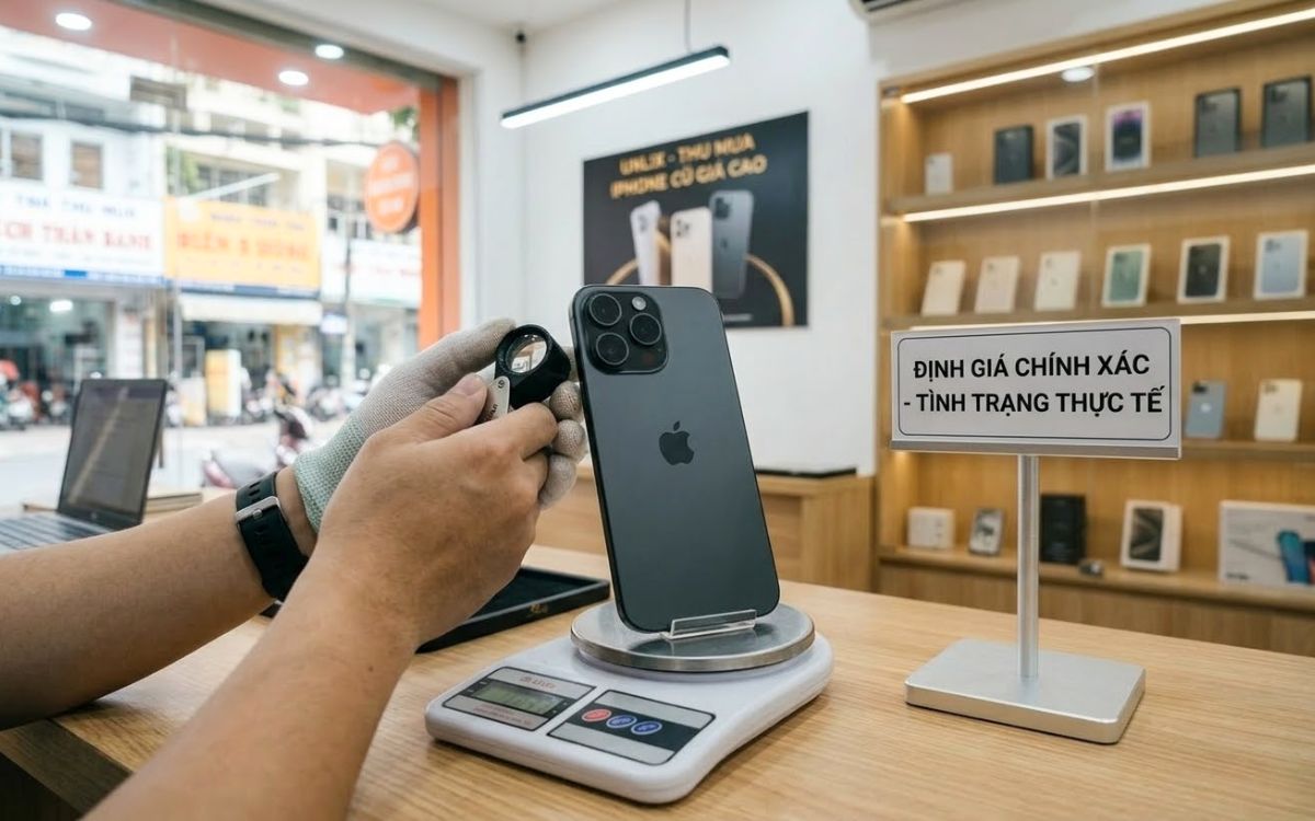 Nhân viên Unlix thao tác kiểm tra máy nhanh gọn trên hệ thống